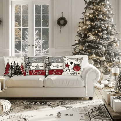 غطاء وسائد اعياد الميلاد