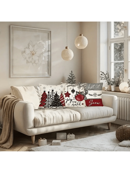 غطاء وسائد اعياد الميلاد