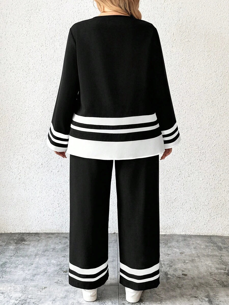 أطقم منسقة مقاسات كبيرة