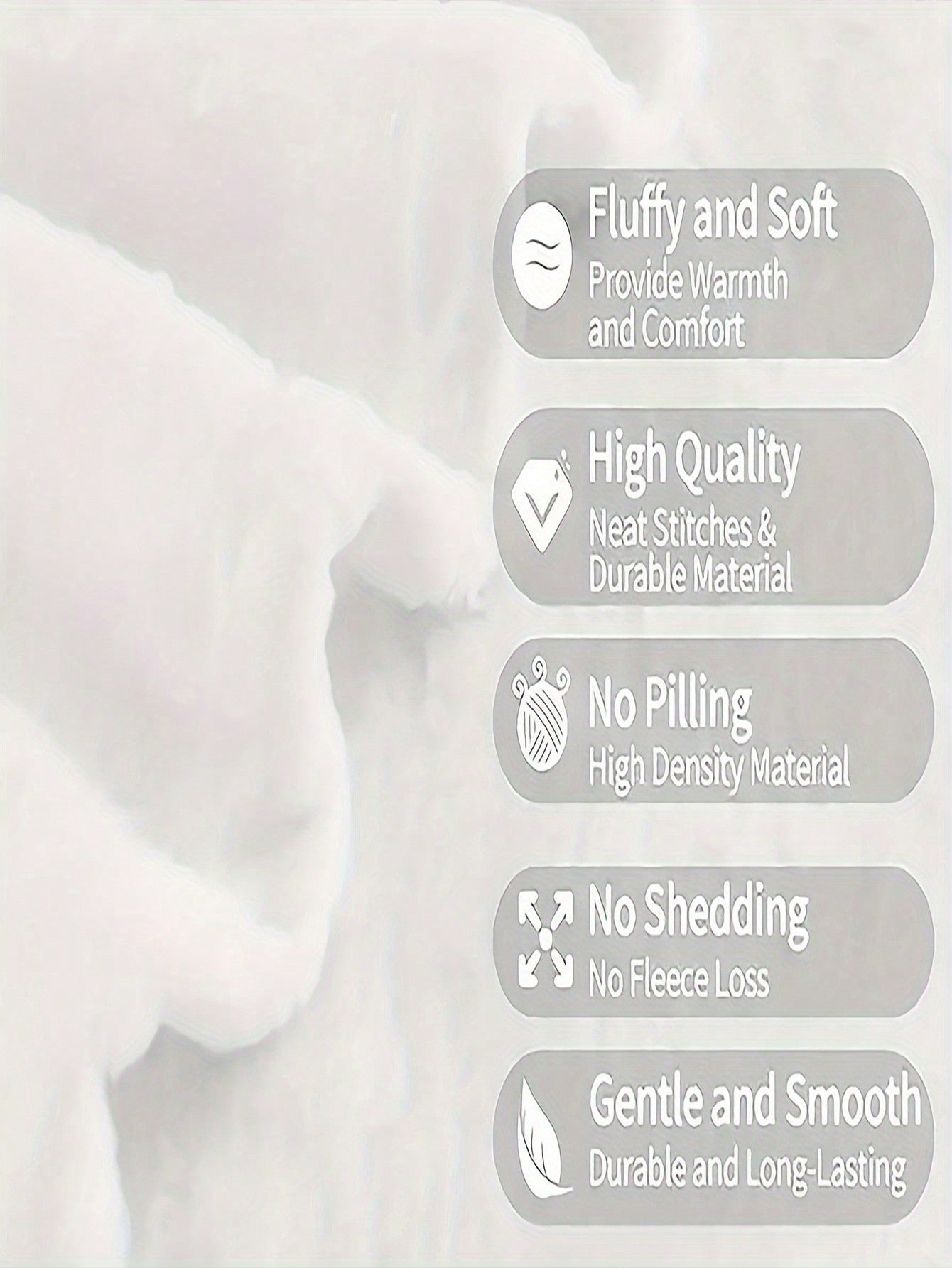 بطانية فانيلا ناعمة بنقشة ثلج عيد الميلاد الدافئة، باللون الأحمر والأبيض