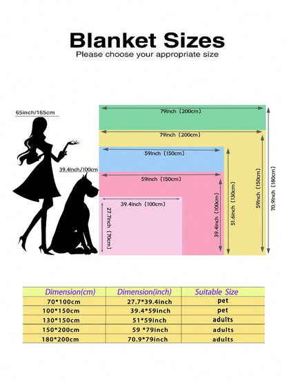 بطانية فانيلا ناعمة بنقشة ثلج عيد الميلاد الدافئة، باللون الأحمر والأبيض