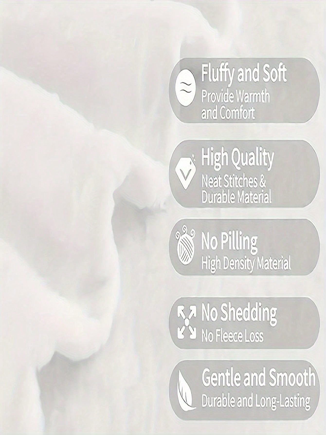 بطانية فانيلا ناعمة بنقشة ثلج عيد الميلاد الدافئة، باللون الأحمر والأبيض