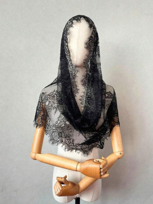 باروكة العروس من الدانتيل