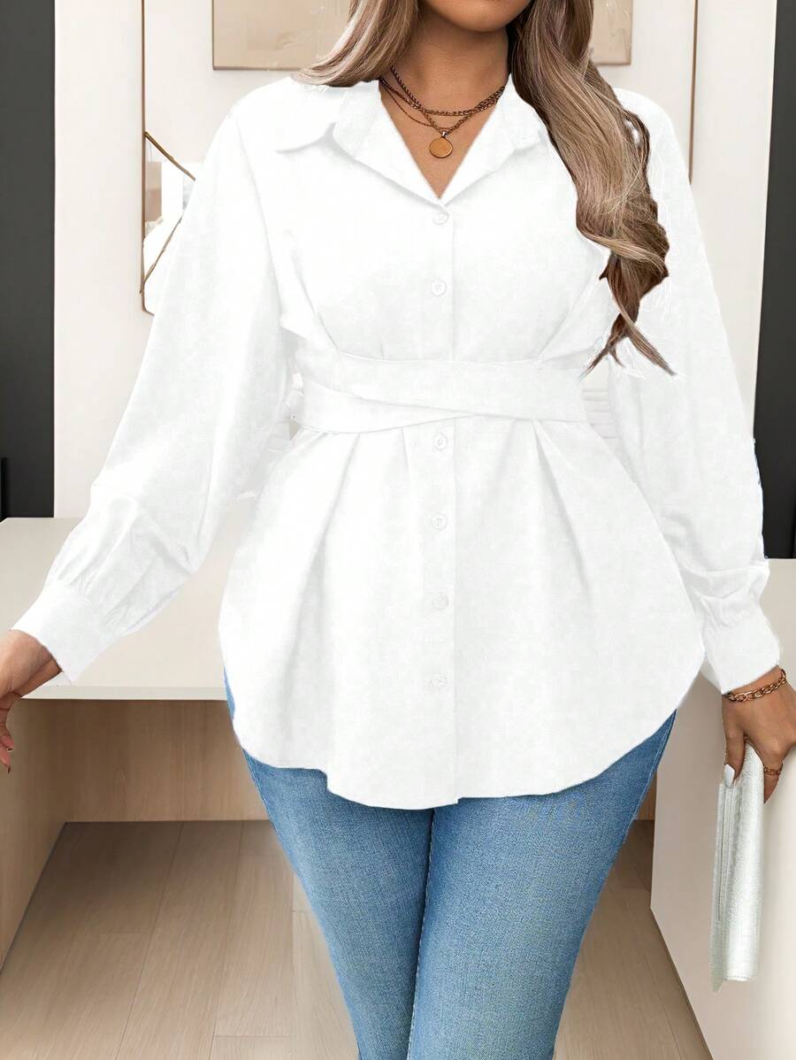 ملابس نسائية علوية مقاسات كبيرة