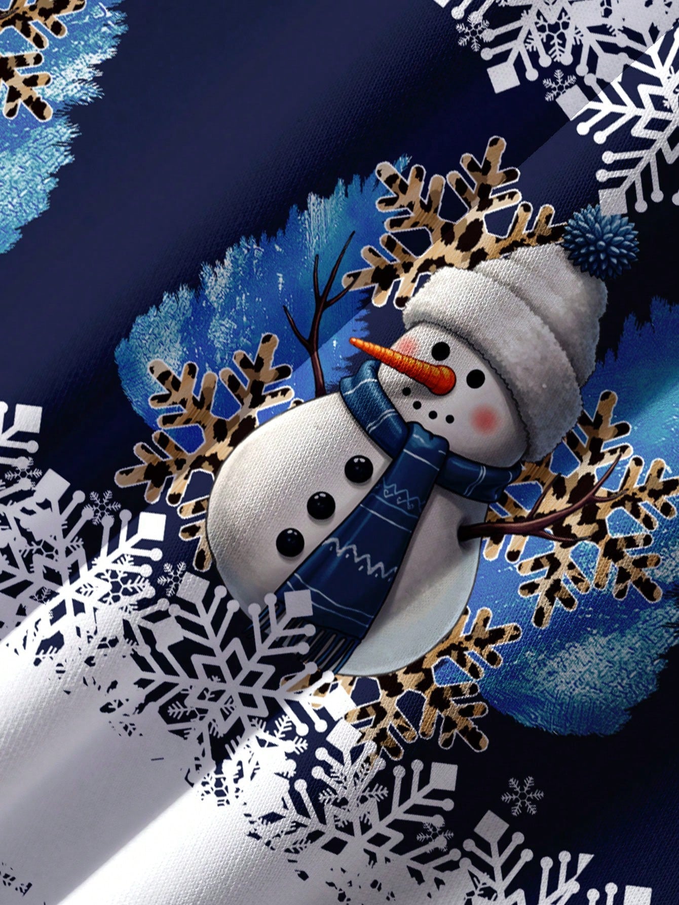 سويت شيرت كاجوال بطباعة جرافيك بسيطة ورقبة دائرية وأكمام طويلة فضفاضة للنساء