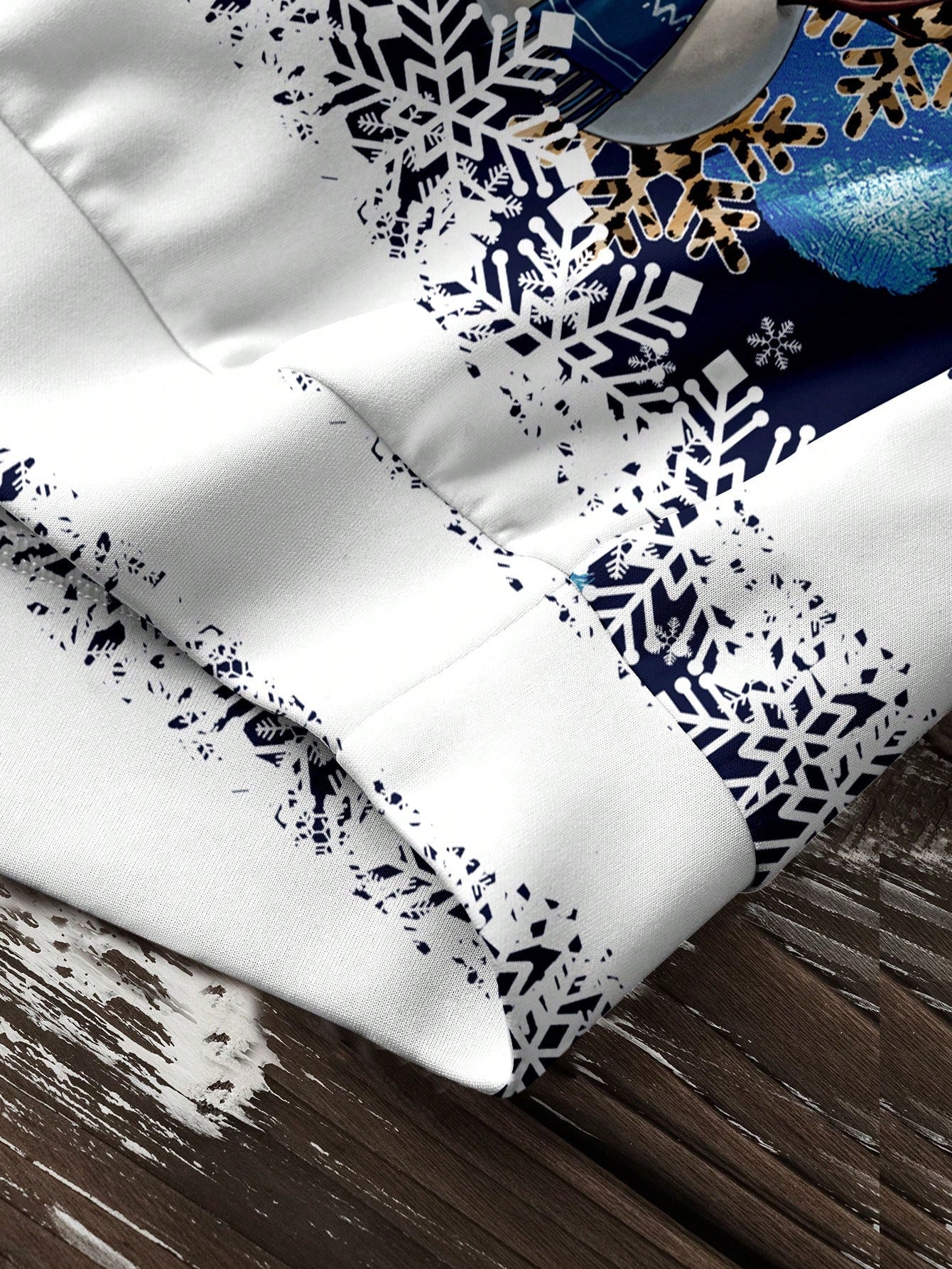 سويت شيرت كاجوال بطباعة جرافيك بسيطة ورقبة دائرية وأكمام طويلة فضفاضة للنساء