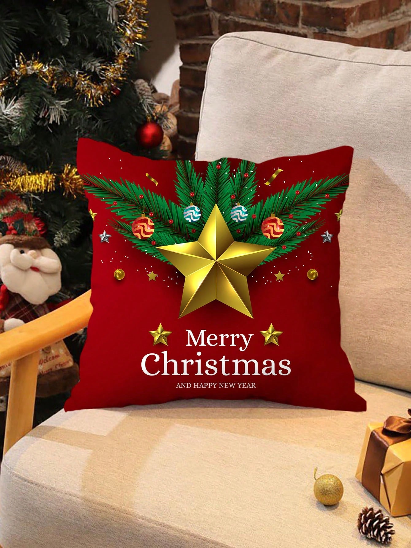 اغطية وسائد كريسماس