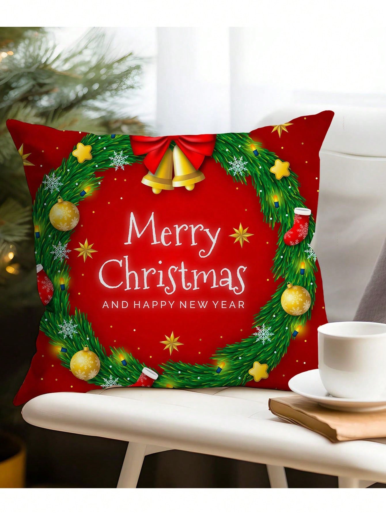 اغطية وسائد كريسماس