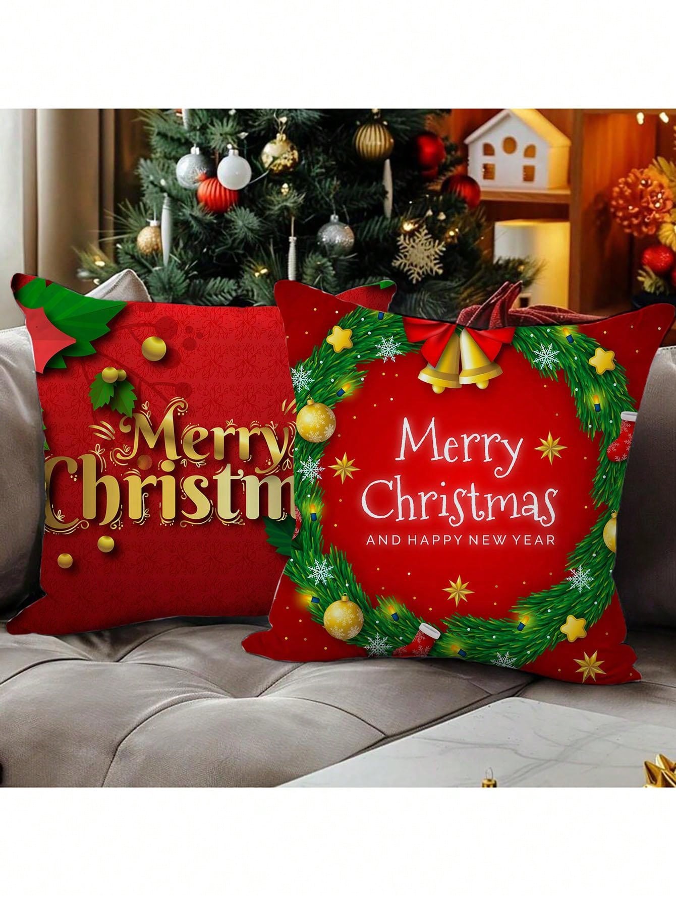 اغطية وسائد كريسماس