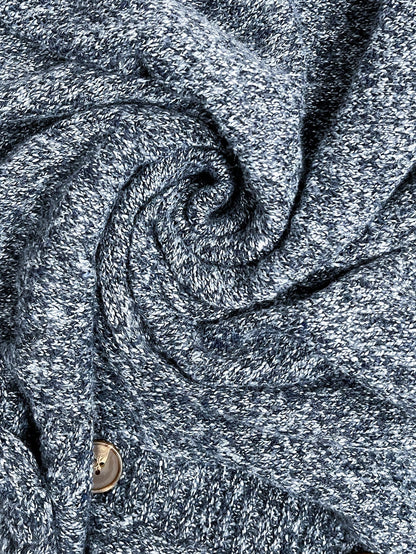 البلوزة البيضاوية الفضفاضة السترة الضارب الطويلة الأكمام