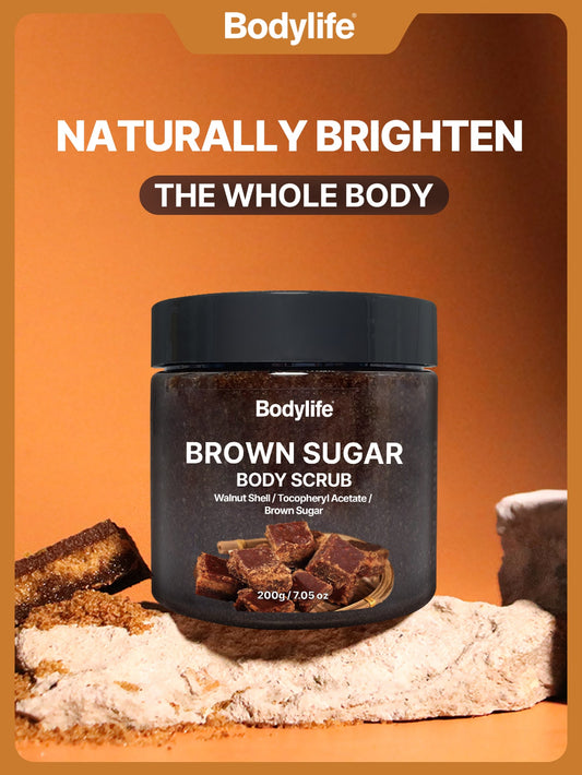 قشر جسم بالسكر البني، مقشر