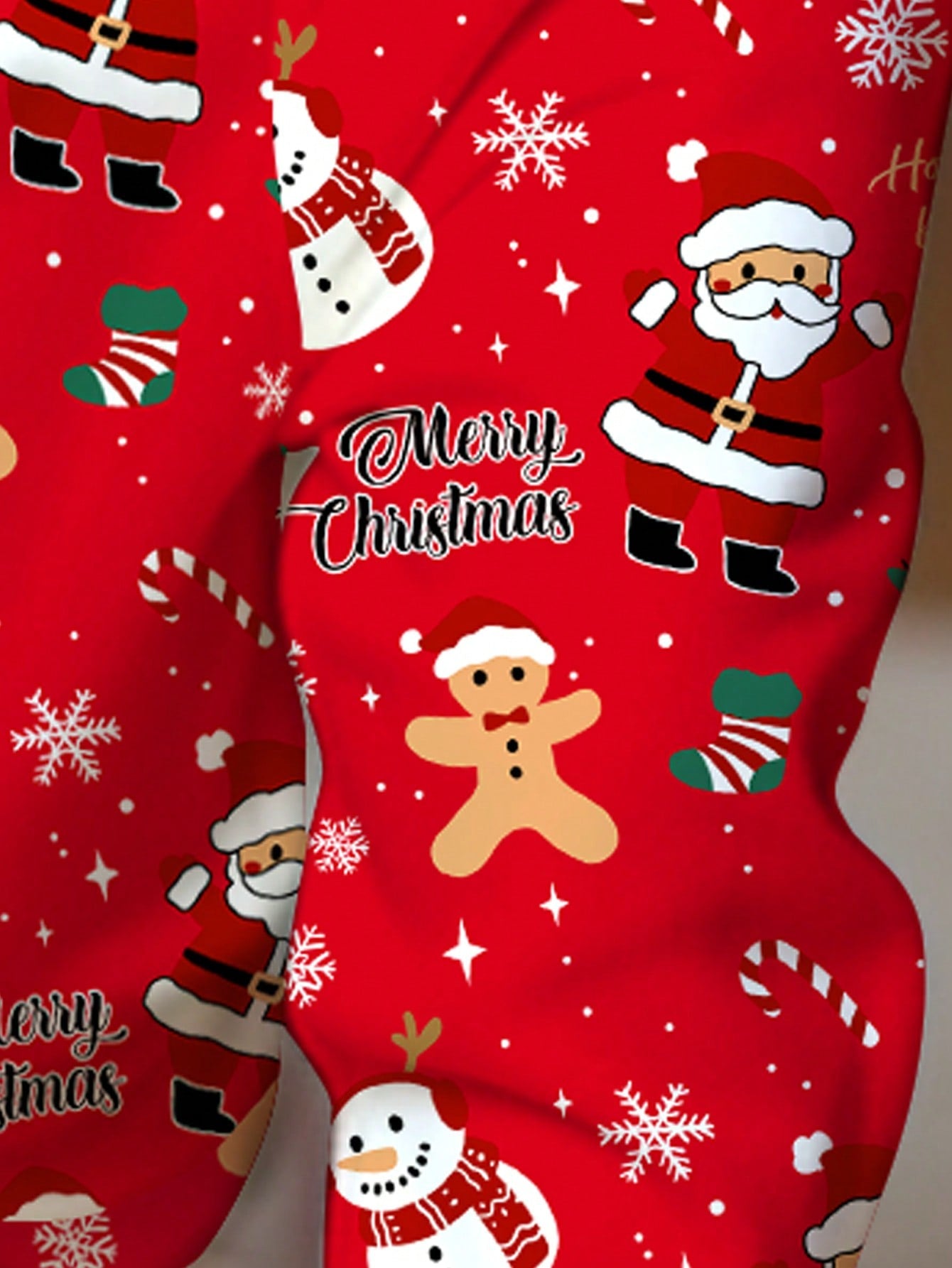 طقم سترة متصلة عادية للفتيات في عيد الميلاد