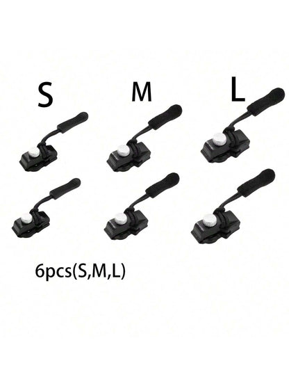طقم إصلاح سحاب عالمي حزمة من 6