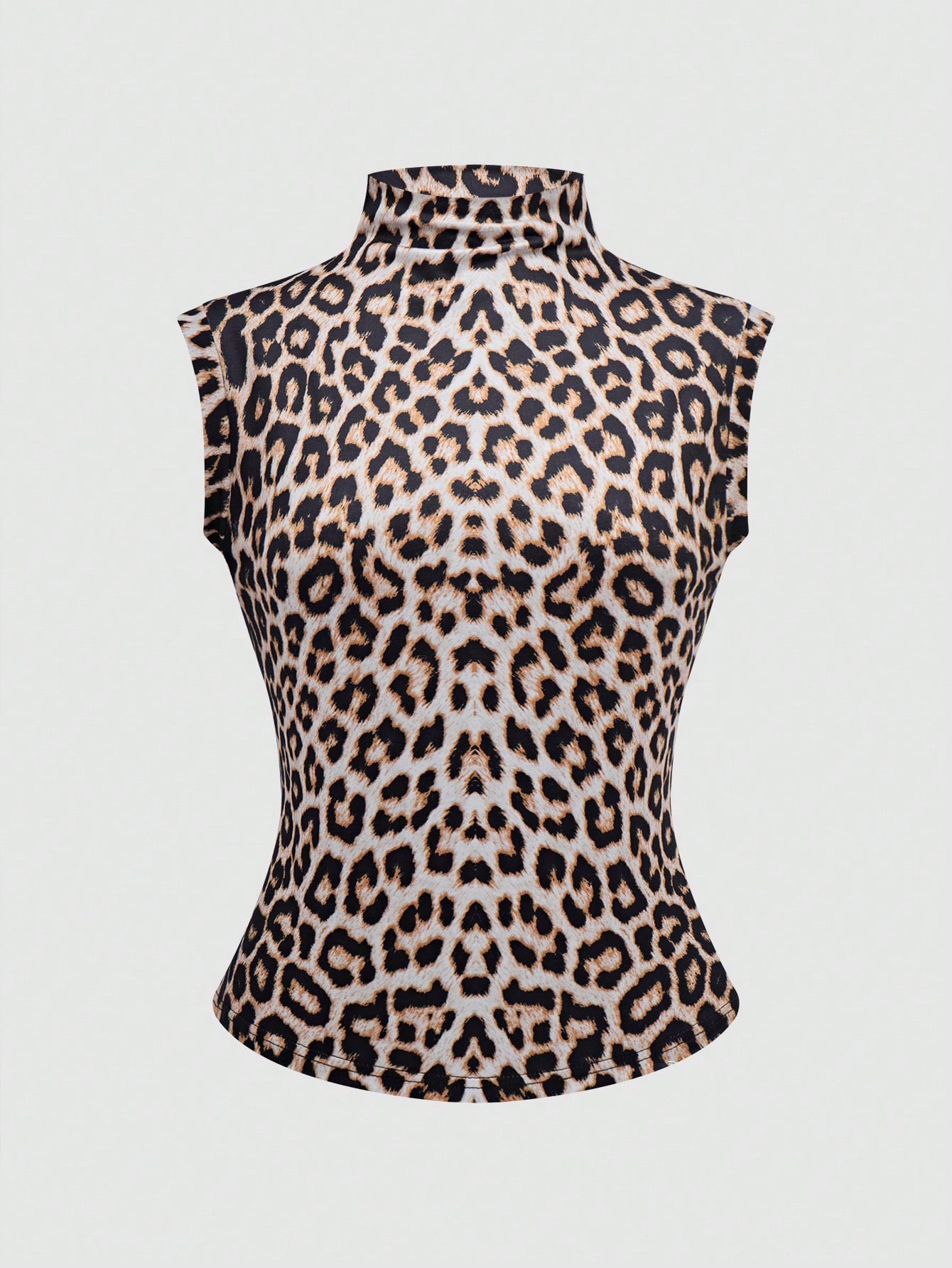 ملابس علوية ملابس علوية رياضية أنيقة بلا أكمام ذات رقبة عالية