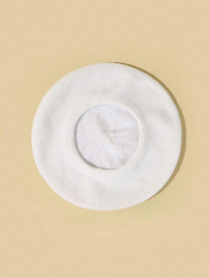 كرة صوفية فرنسية الطراز محبوكة دافئة للنساء