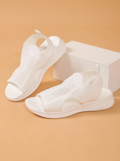 صنادل رياضية عشوائية الأنماط الزهرية للنساء