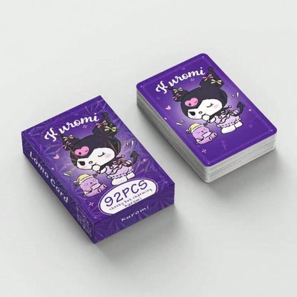 بطاقة كارتون ياباني صغير لشركة سانريو