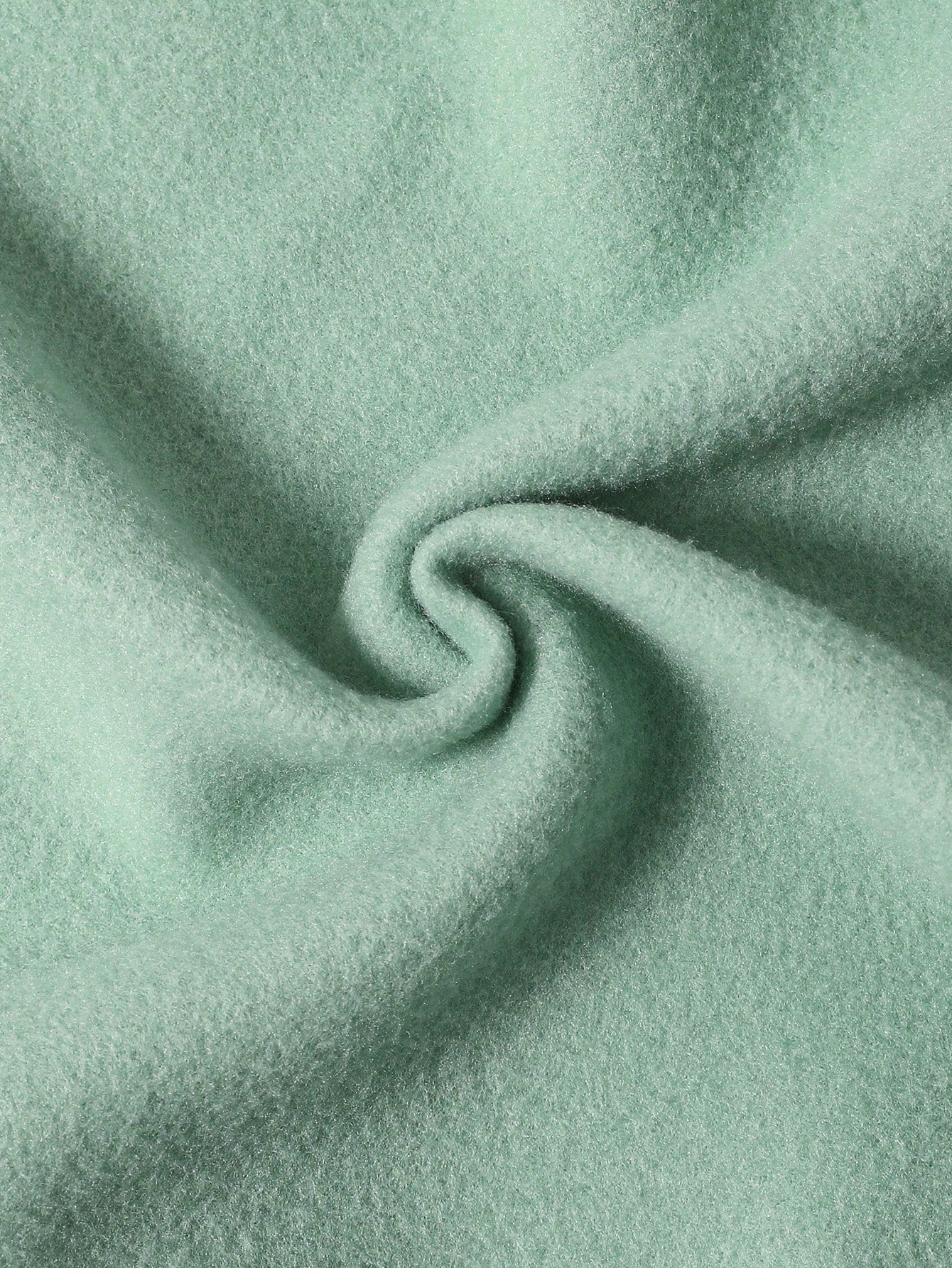 طقم ملابس من قطعتين هوديي بياقة فرائية وبنطلون رياضي للأولاد المراهقين