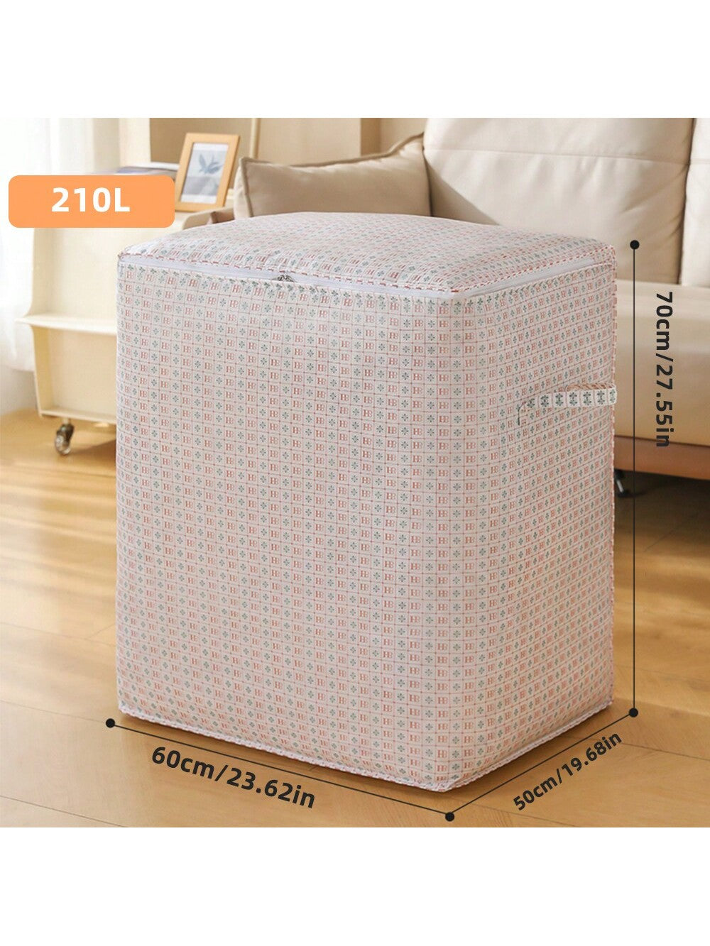 قطعة واحدة من أكياس الملابس الكتانية الكبيرة السعة