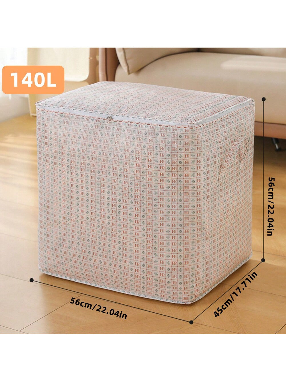 قطعة واحدة من أكياس الملابس الكتانية الكبيرة السعة