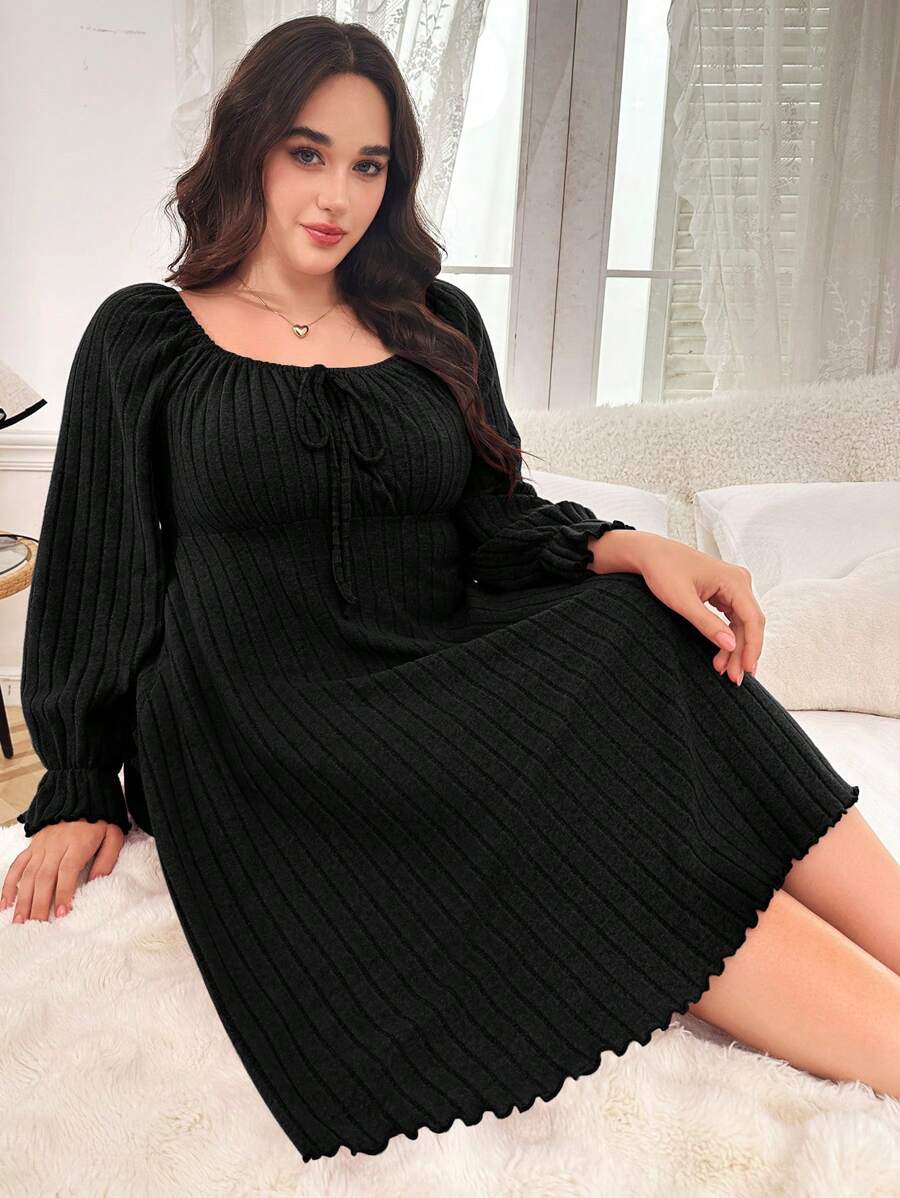 فستان نوم مقاس كبير