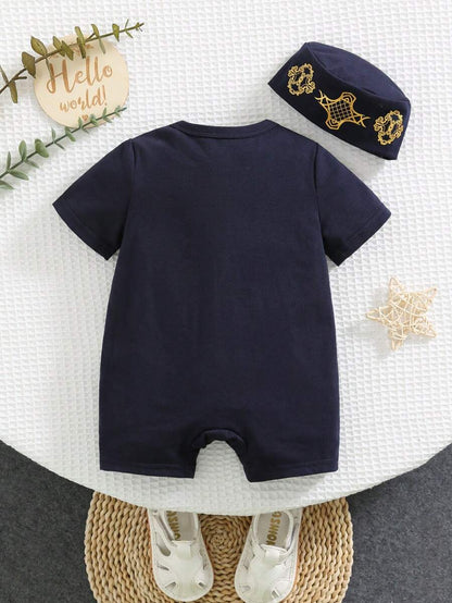 مجموعة رومبير أولاد جذابة مع قبعة،