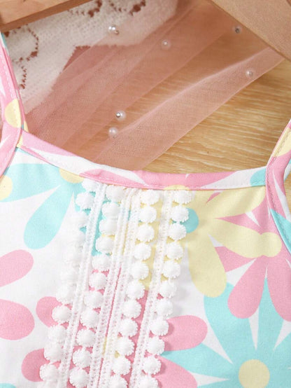 طقم بنطلون ولباس علوي قصيرة للبنات