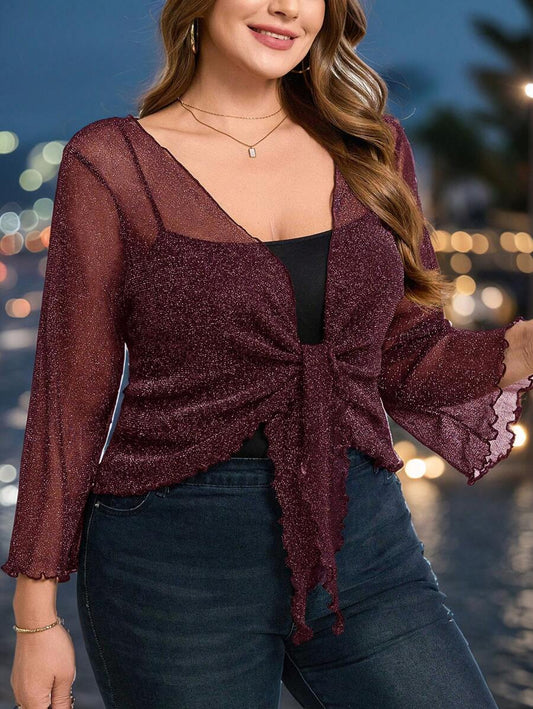 ملابس علوية مقاس كبير