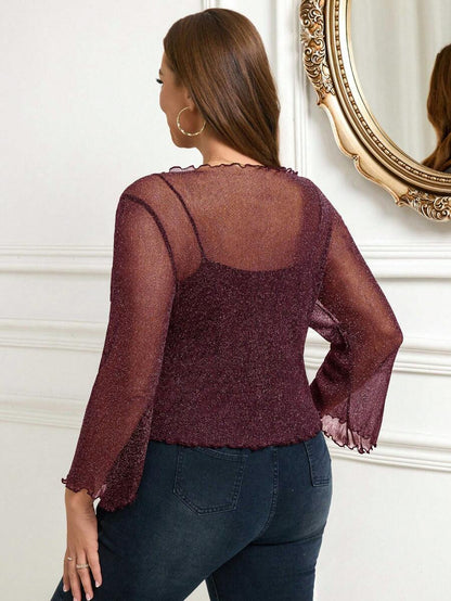 ملابس علوية مقاس كبير