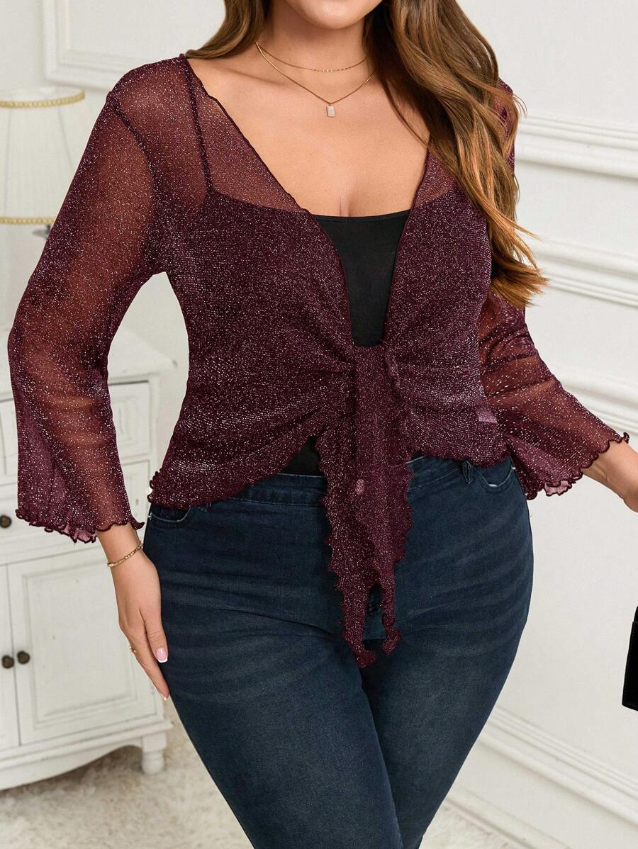 ملابس علوية مقاس كبير