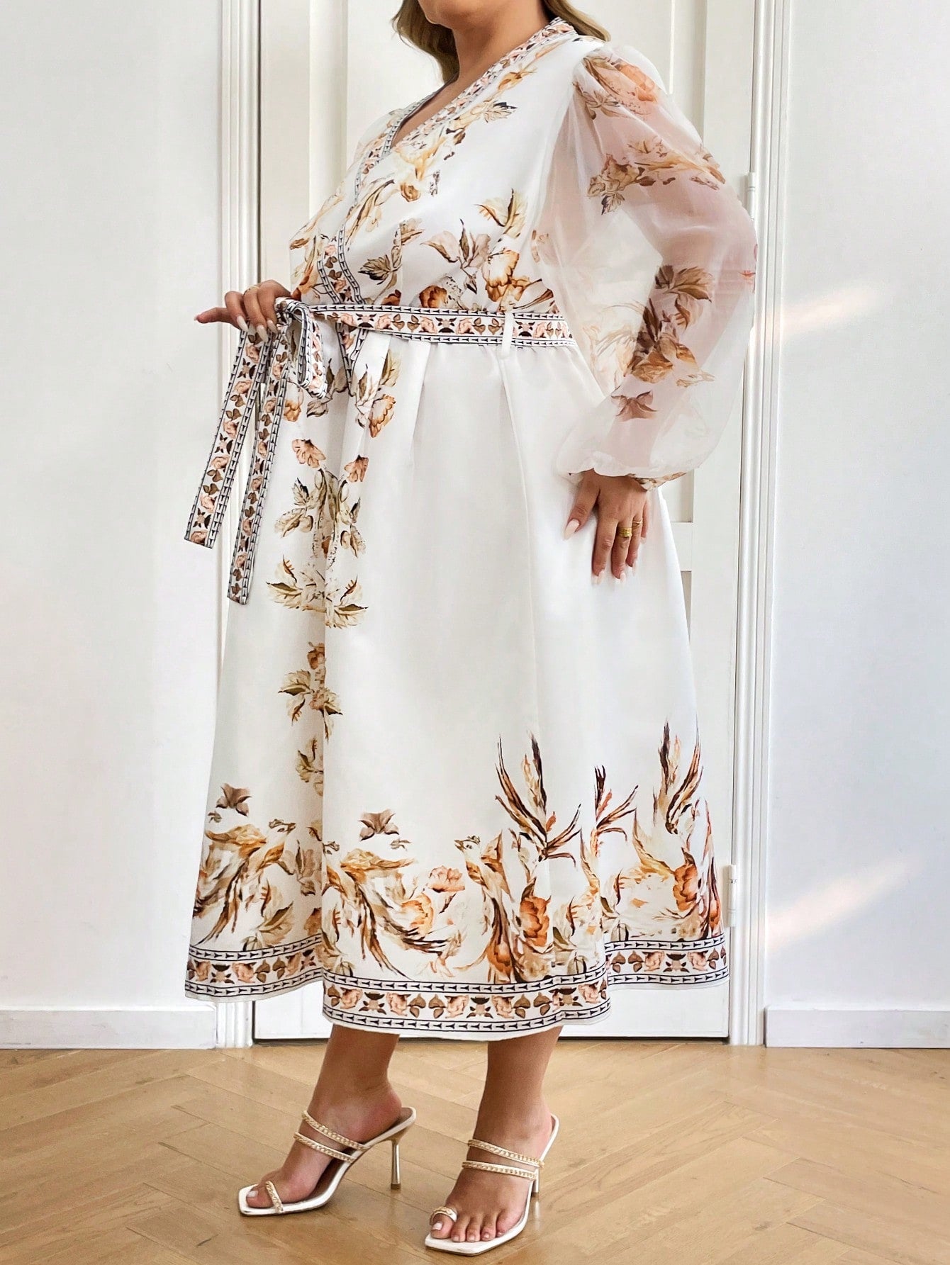 فساتين مقاسات كبيرة