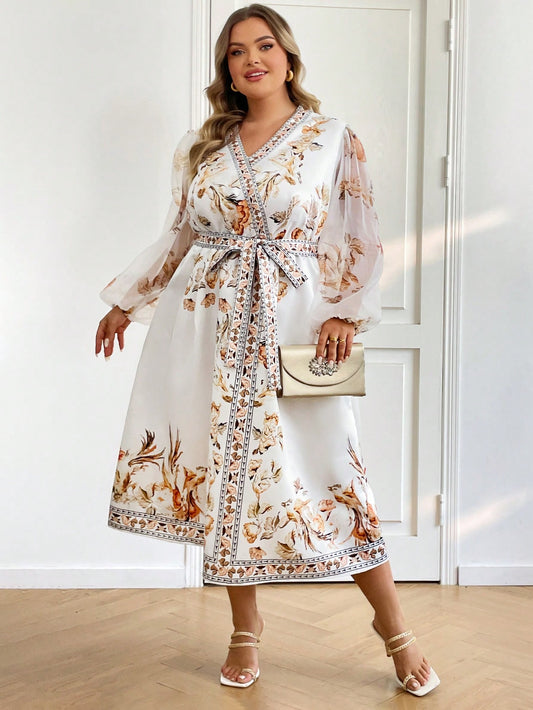 فساتين مقاسات كبيرة