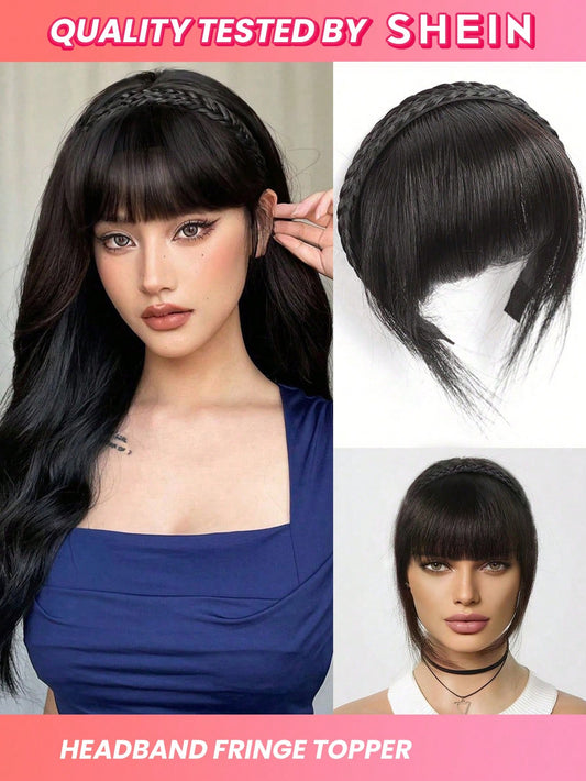 قطعة شحرة لتمديد الشعر البشري باللون الطبيعي، قطعة شعر مقصوصة للرأس تثبيت الشحرة للنساء والفتيات