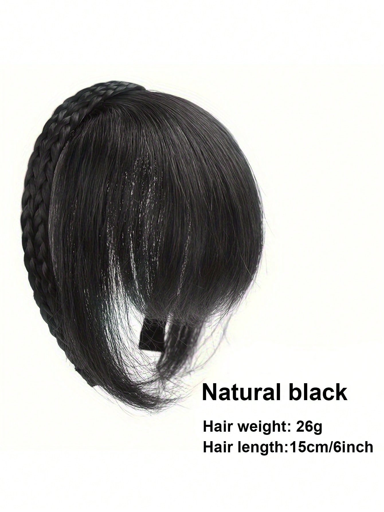 قطعة شحرة لتمديد الشعر البشري باللون الطبيعي، قطعة شعر مقصوصة للرأس تثبيت الشحرة للنساء والفتيات