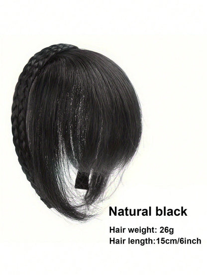 قطعة شحرة لتمديد الشعر البشري باللون الطبيعي، قطعة شعر مقصوصة للرأس تثبيت الشحرة للنساء والفتيات