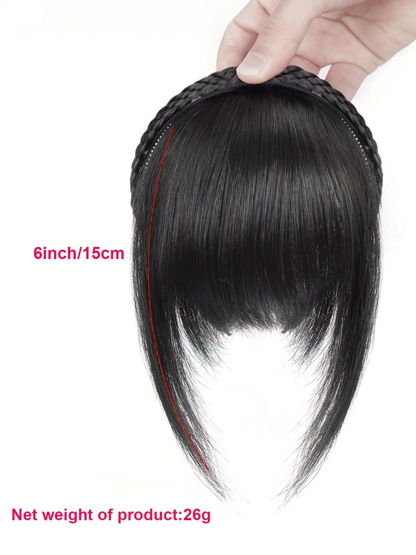 قطعة شحرة لتمديد الشعر البشري باللون الطبيعي، قطعة شعر مقصوصة للرأس تثبيت الشحرة للنساء والفتيات