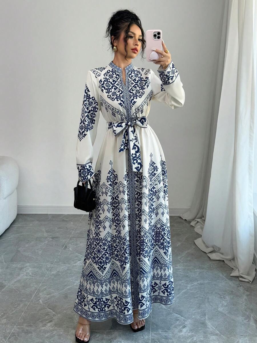 فستان طويل للنساء