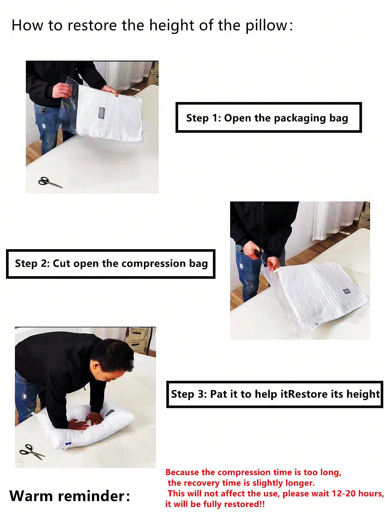 وسادة تزيينية بيضاء بتصميم عصري ذات ألياف بوليستر مستطيلة مرنة جدًا، نواة وسادة وسادة قطنية للاستخدام المنزلي والمكتبي والتخييم والأسرّة، أغطية وسادات