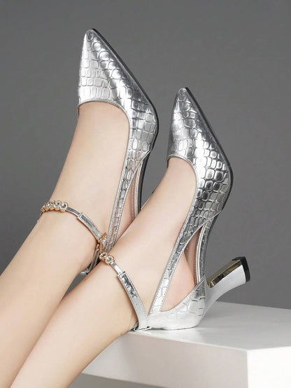 صنادل ذات كعب سميك