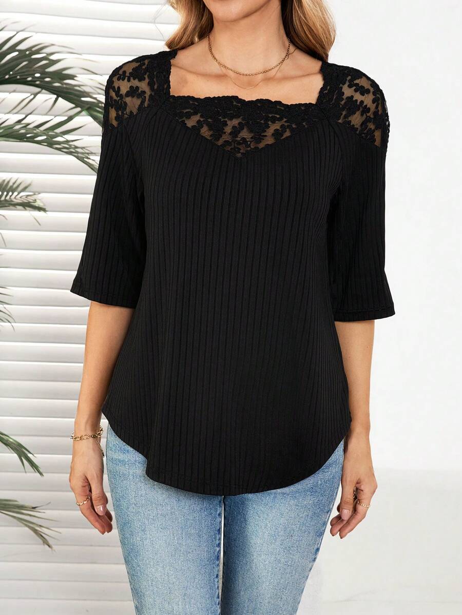 تي شيرت كاجوال أنيق للنساء