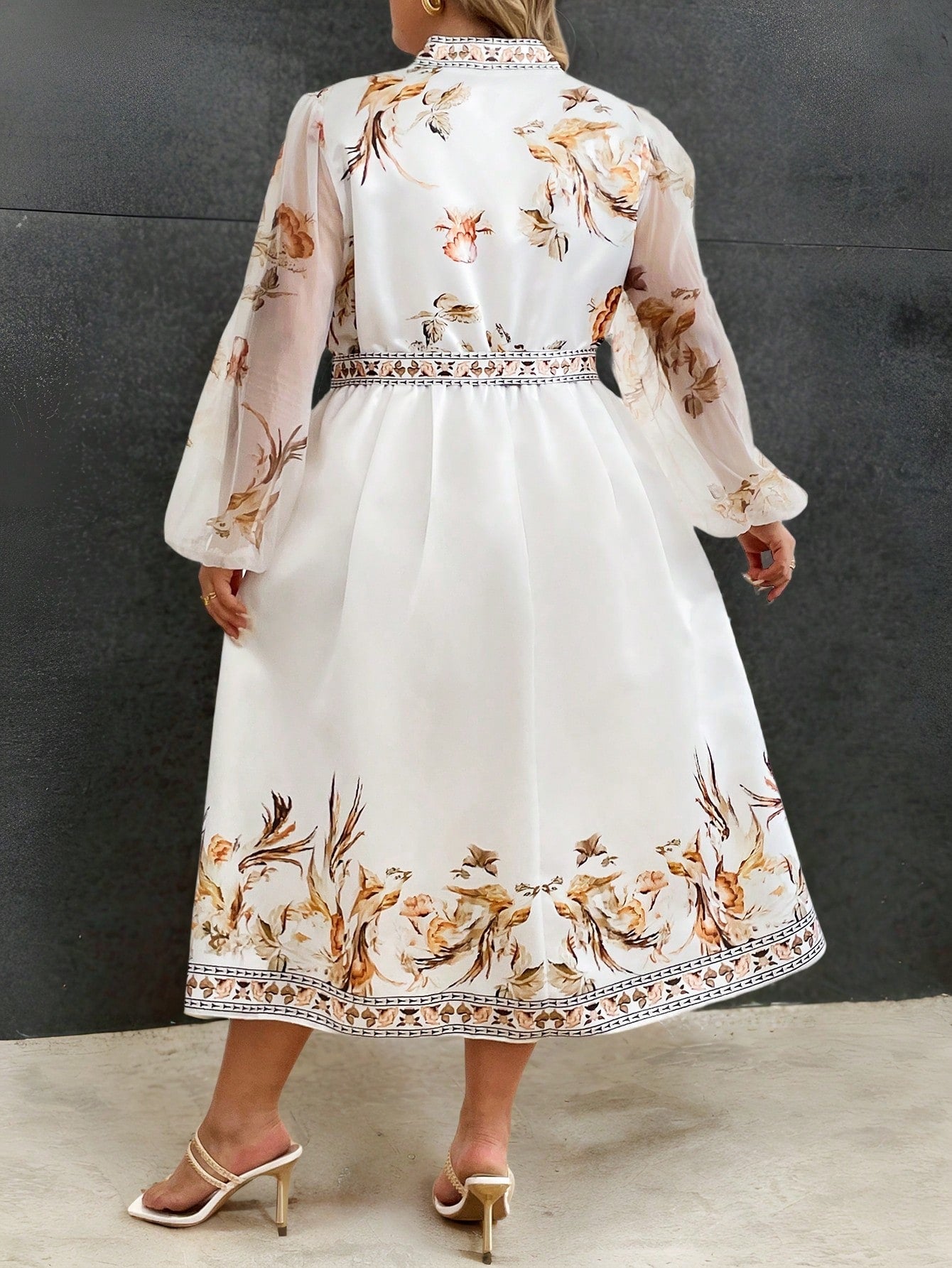 فساتين مقاسات كبيرة