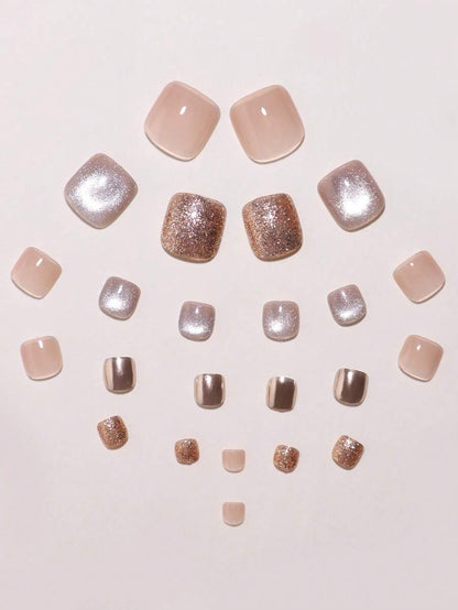 أظافر صناعية مربعة