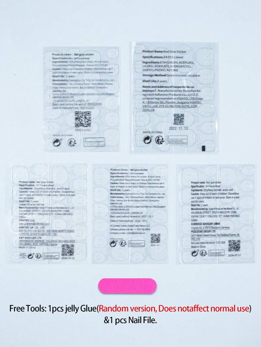 أظافر أكريليك ذات لمعة طويلة