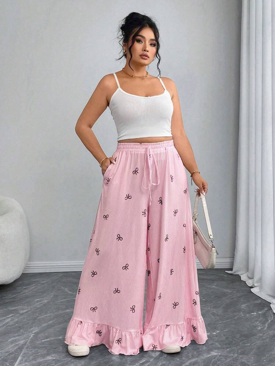 بنطال نسائي فضفاض