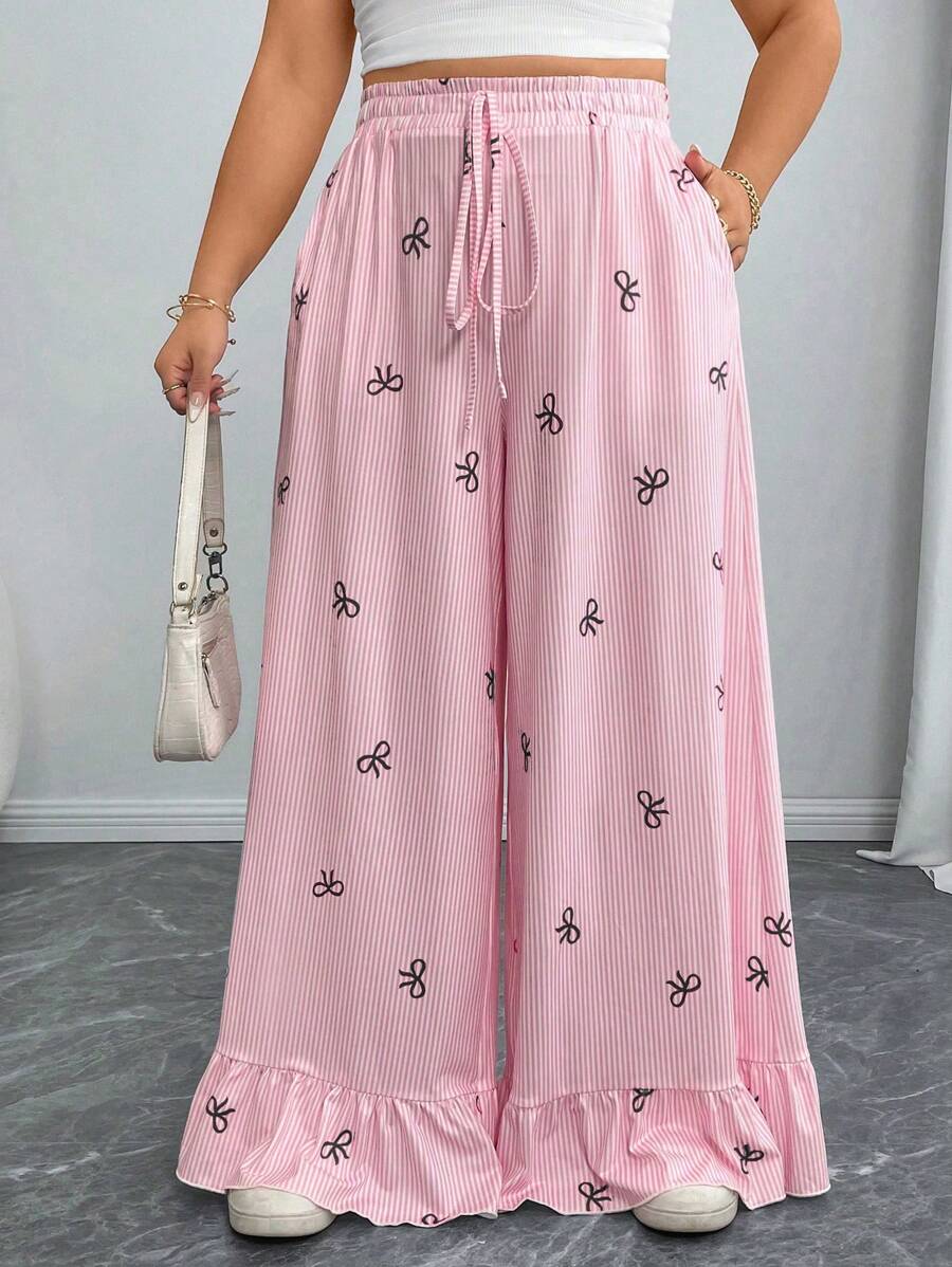 بنطال نسائي فضفاض