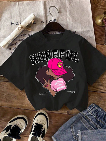 سترة قطنية كاجوال محبوكة برسومات كرتونية للبنات التوين، متعددة الأحزمة مناسبة للصيف