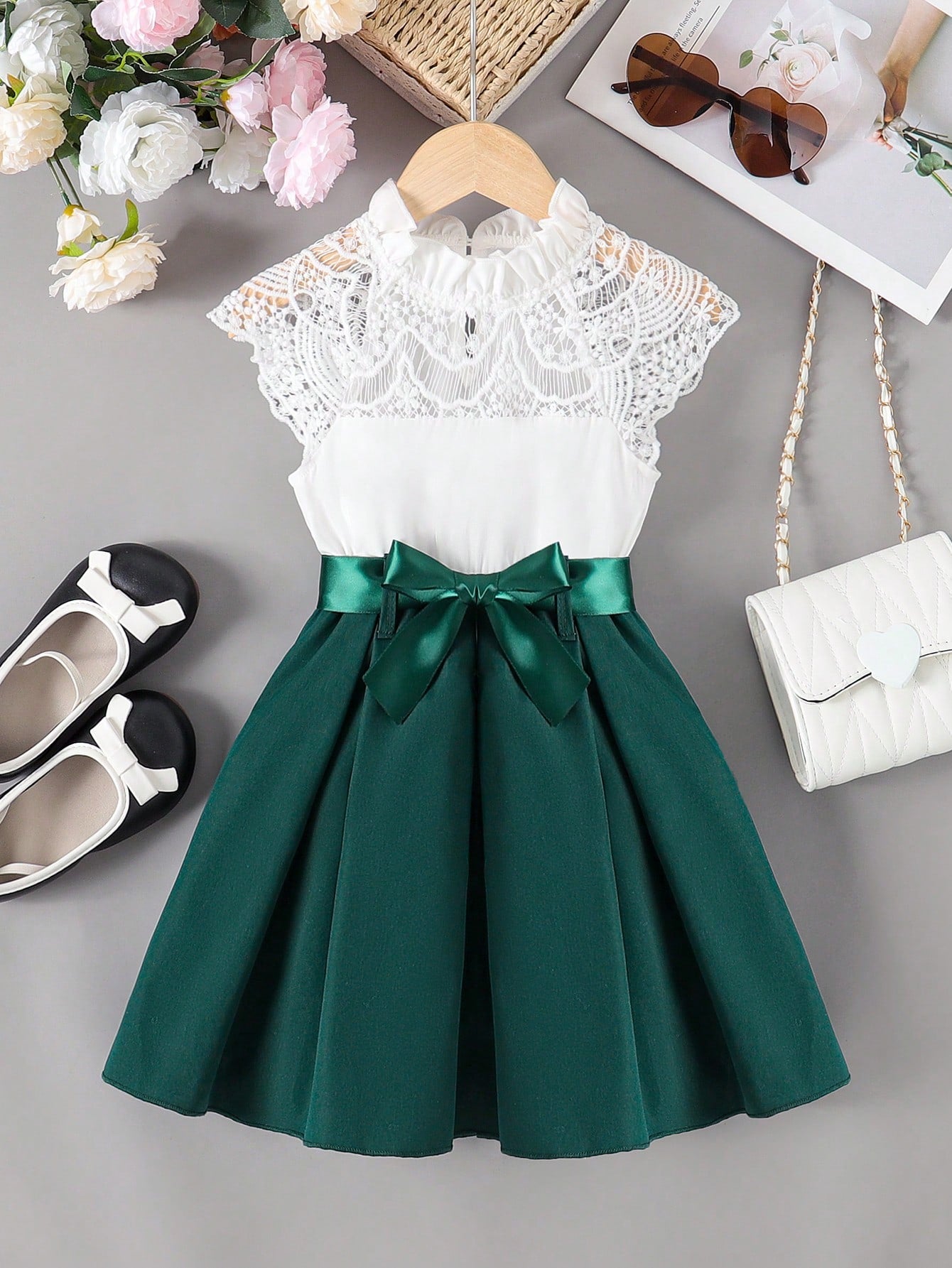 فستان بناتي انيق