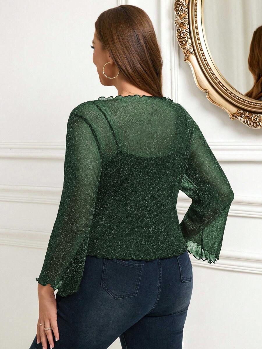 قميص نسائي شفاف انيق