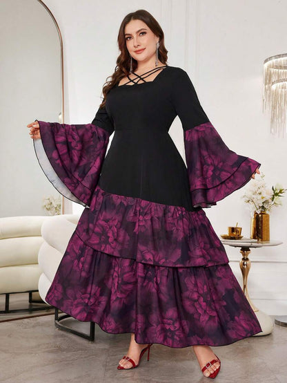 فساتين مقاسات كبيرة