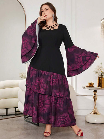 فساتين مقاسات كبيرة